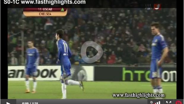 Sparta Praga &#8211; Chelsea 0-1 | Highlights Europa League &#8211; Video Gol (Oscar)