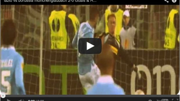 Lazio &#8211; Borussia M. 2-0 | Highlights Europa League &#8211; Video Gol (Candreva, Gonzalez)