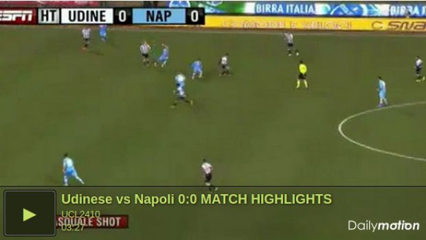 Udinese &#8211; Napoli 0-0 | Highlights Serie A &#8211; Video