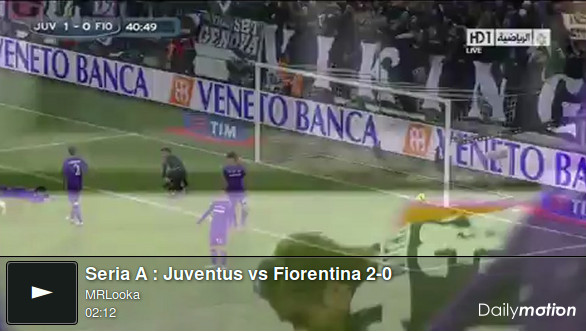 Diretta Juventus &#8211; Fiorentina 2-0 | la partita in tempo reale: gol di Vucinic (poi infortunato) e Matri (senza scarpa). Risultato finale