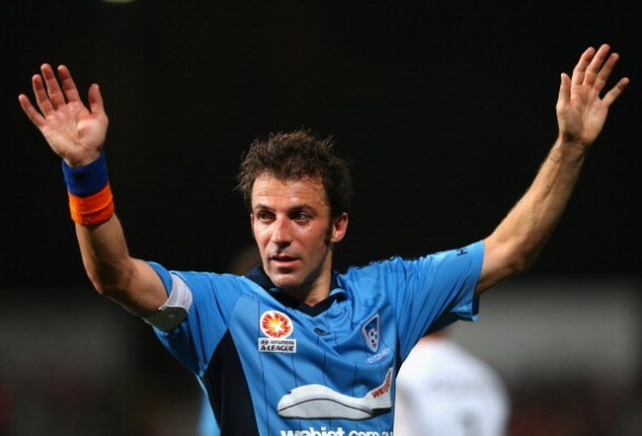 Alessandro Del Piero: &#8220;Sarebbe bello tornare in Italia per la preparazione estiva del Sydney&#8221;