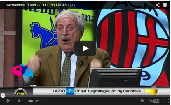 Chievo-Milan 0-1 | Telecronache di Crudeli e Pellegatti | Video