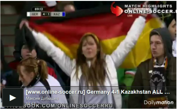 Germania-Kazakistan 4-1 | Highlights Qualificazioni Brasile 2014 &#8211; Video Gol (Reus, Gotze, Gundogan)