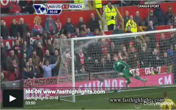 Manchester United &#8211; Norwich 4-0 | Highlights Premier League &#8211; Video Gol (Kagawa, Rooney)