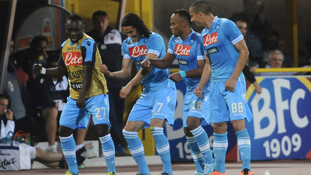 Bologna &#8211; Napoli 0-3 | Highlights Serie A &#8211; Video gol di Hamsik, Cavani (rig.) e Dzemaili