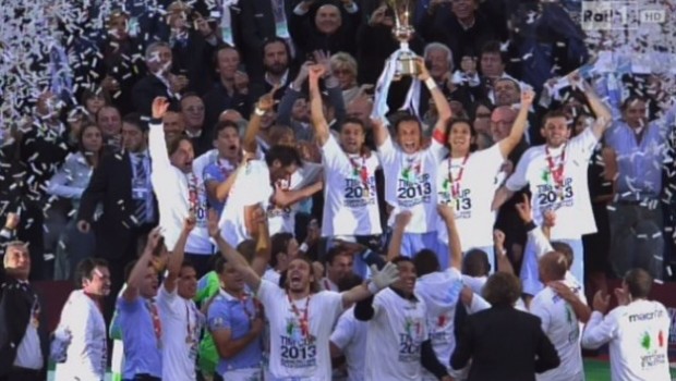 Roma &#8211; Lazio 0-1: un gol di Lulic decide il derby! La Coppa Italia è biancoceleste! (Foto)