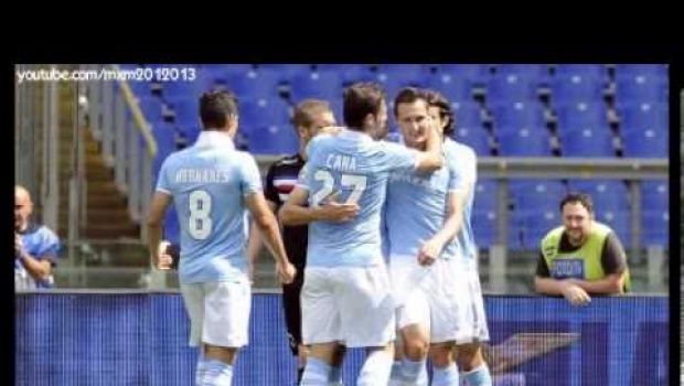 Lazio-Sampdoria 2-0 | Telecronaca di De Angelis e radiocronaca di Cucchi | Video