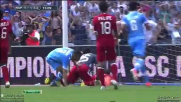 Napoli &#8211; Siena 2-1 | Highlights Serie A &#8211; Video gol (Grillo, Cavani, Hamsik)