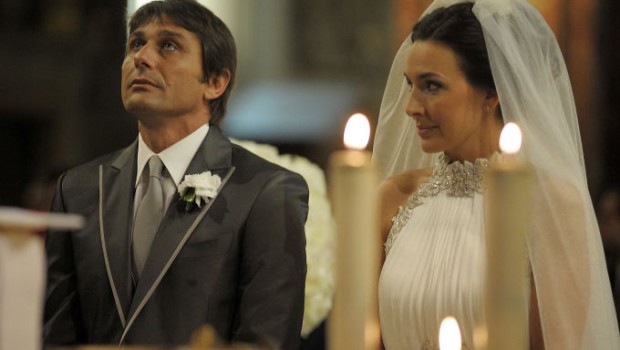 Il matrimonio di Antonio Conte: presente anche Luciano Moggi | Foto