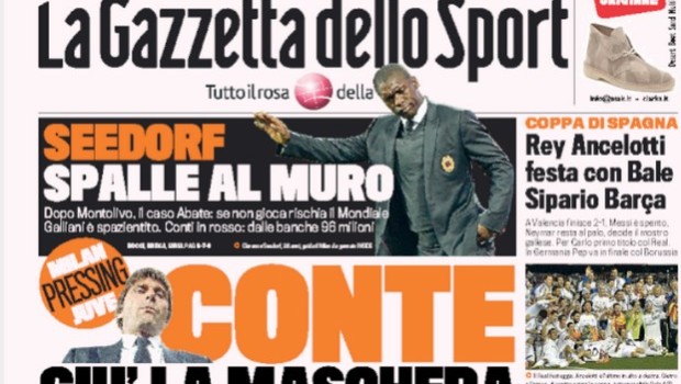 Rassegna stampa 17 luglio 2013: prime pagine di Gazzetta, Corriere e Tuttosport