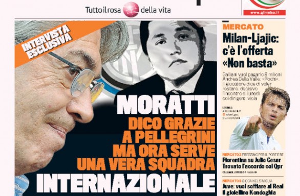 Rassegna stampa 3 agosto 2013: prime pagine di Gazzetta, Corriere e Tuttosport