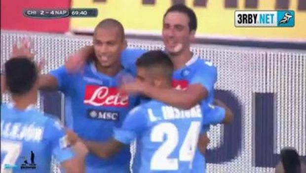 Chievo &#8211; Napoli 2-4 | Highlights Serie A | Video gol (Doppiette Hamsik e Paloschi, Callejon, Higuain)