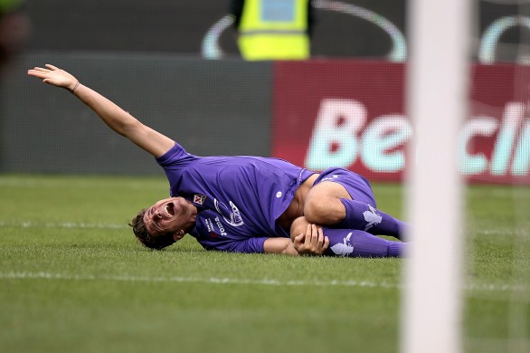 Fiorentina, Gomez out 6 settimane: proposto Rocchi, pronto Rebic