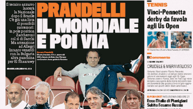 Rassegna stampa 4 settembre 2013: prime pagine di Gazzetta, Corriere e Tuttosport