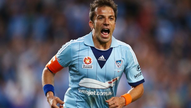 Del Piero: gol e assist nell&#8217;esordio vincente con il Sydney | video