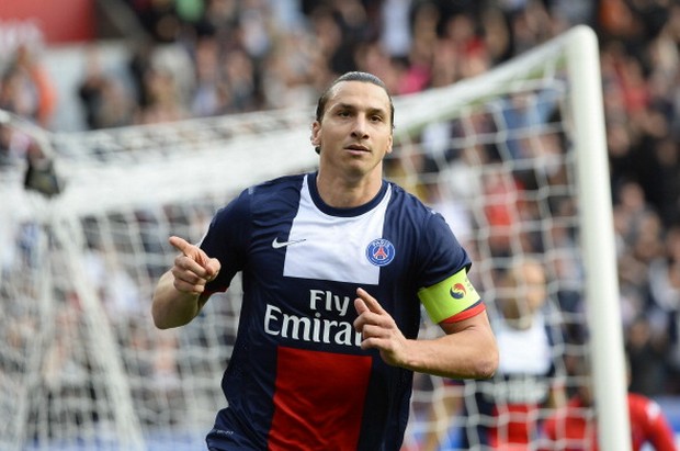PSG, Zlatan Ibrahimovic: splendido gol di tacco contro il Bastia