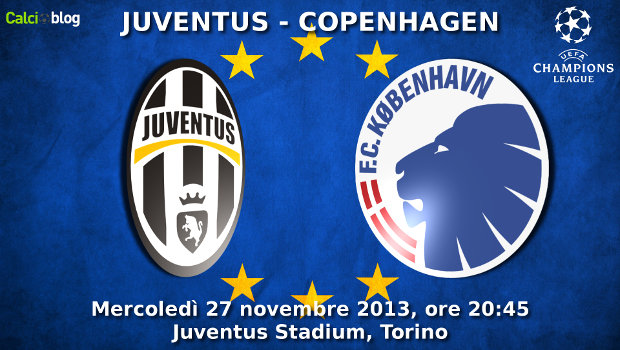 Juventus &#8211; Copenaghen 3-1 | Champions League | Risultato finale: tripletta di Vidal, gol di Mellberg