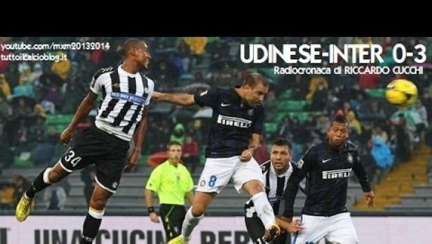 Udinese-Inter 0-3 | Telecronache di Tramontana e Recalcati, radiocronaca di Cucchi | Video