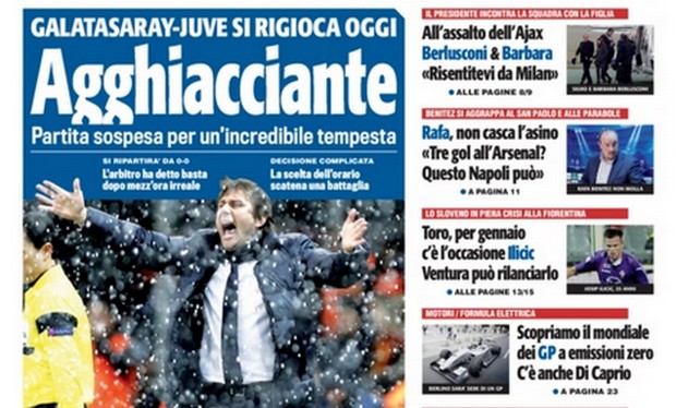 Rassegna stampa 11 dicembre 2013: prime pagine di Gazzetta, Corriere e Tuttosport