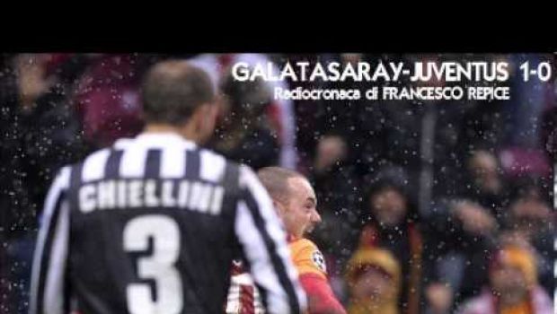 Galatasaray-Juventus 1-0 | Telecronaca di Zuliani, radiocronaca di Repice | Video