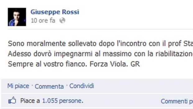 Fiorentina, Giuseppe Rossi non deve operarsi. Il Mondiale è più vicino?