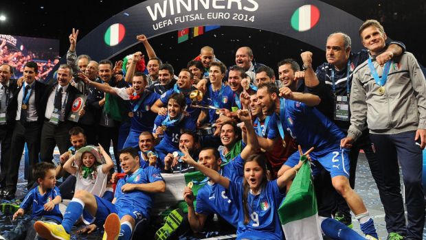 Italia-Russia 3-1 | Highlights Calcio a 5, video gol | Azzurri campioni d&#8217;Europa!