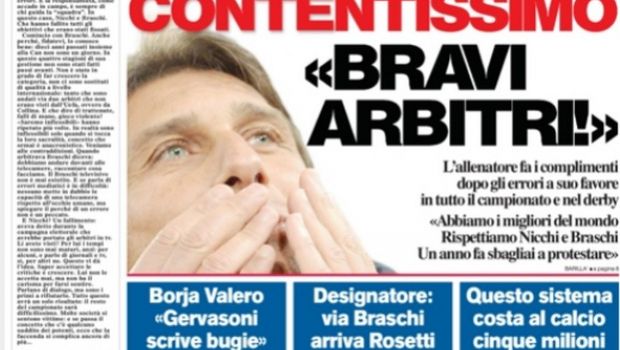 Rassegna stampa 27 febbraio 2014: prime pagine di Gazzetta, Corriere e Tuttosport
