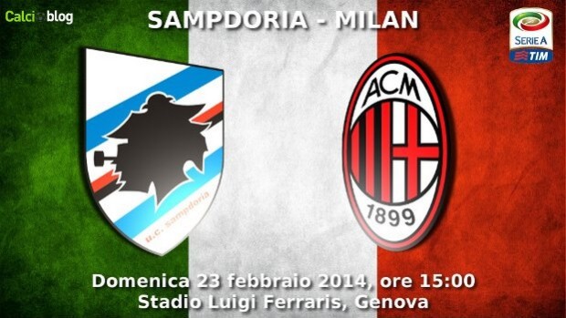 Sampdoria &#8211; Milan 0-2 | Serie A | Risultato finale: gol di Taarabt e Rami. Espulso Maxi Lopez