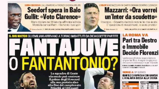 Rassegna stampa 26 marzo 2014: prime pagine di Gazzetta, Corriere e Tuttosport