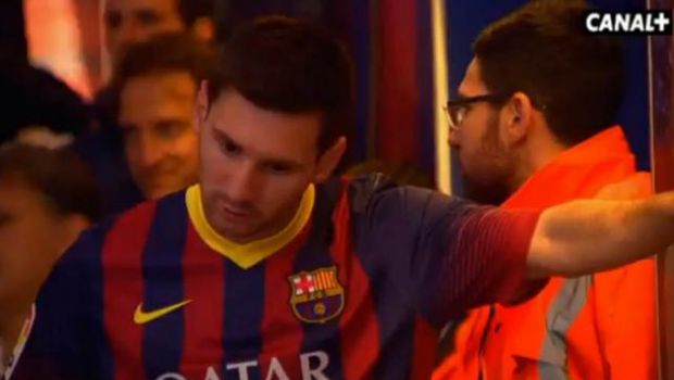 Messi vomita ancora prima di una partita: &#8220;Non so perché&#8221; (Video)