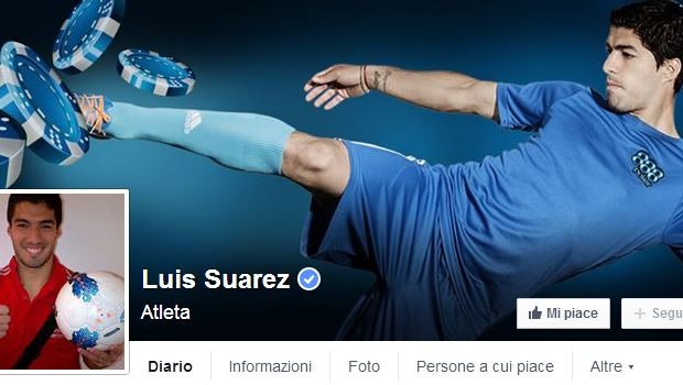 Luis Suarez sommerso di insulti sulla pagina Facebook &#8211; Foto