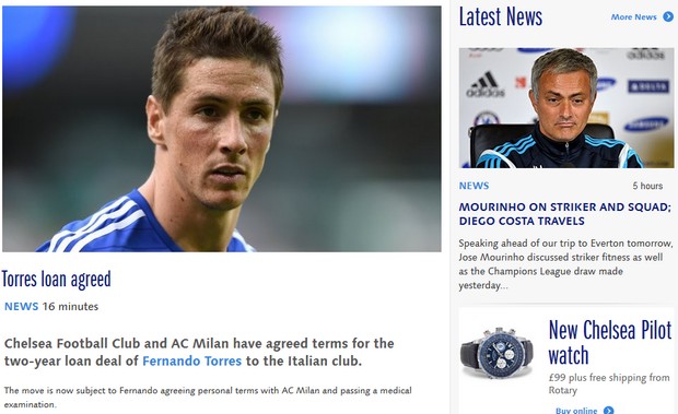 Torres al Milan, è ufficiale: prestito biennale