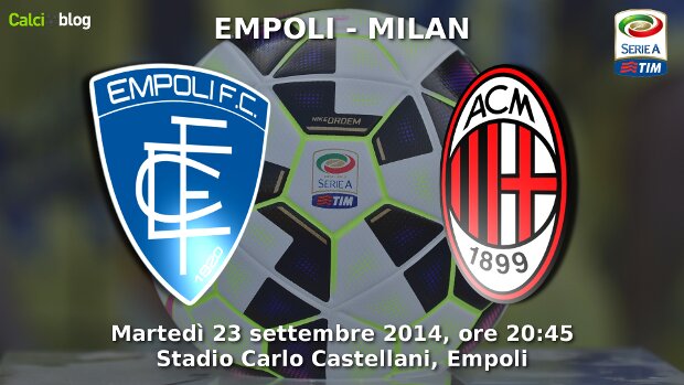 Empoli-Milan 2-2 | Serie A | Finale | Torres e Honda rimontano le reti di Tonelli e Pucciarelli