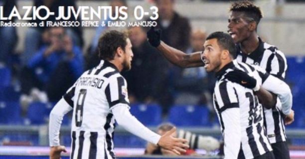 Lazio-Juventus 0-3 | Telecronache di De Angelis e Zuliani, radiocronaca di Repice, interviste e statistiche &#8211; Video