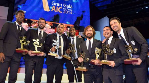 Gran Galà del Calcio 2014 | La Juventus fa incetta di premi &#8211; Video