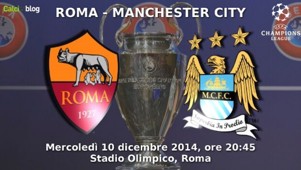 Roma-Manchester City 0-2 | Risultato Finale &#8211; Giallorossi fuori dalla Champions League