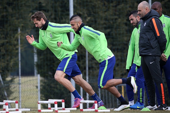 Juve, recuperato Vidal: ci sarà contro il Borussia