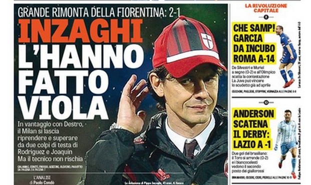 Rassegna stampa 17 marzo 2015: prime pagine Gazzetta, Corriere e Tuttosport