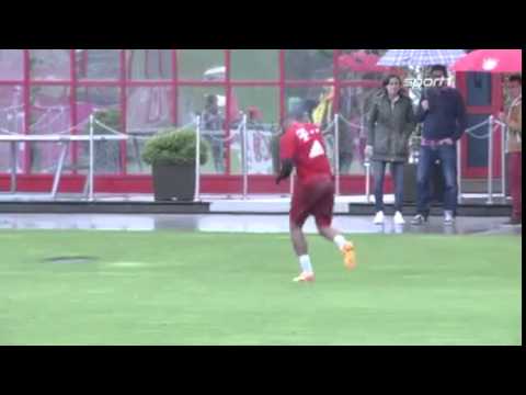 Bayern Monaco: lite Boateng &#8211; Lewandowski in allenamento
