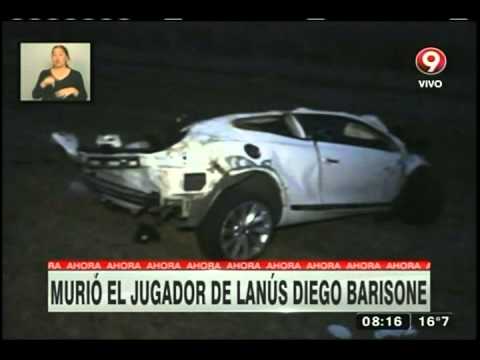 Diego Barisone (Lanus) deceduto in seguito ad un incidente stradale