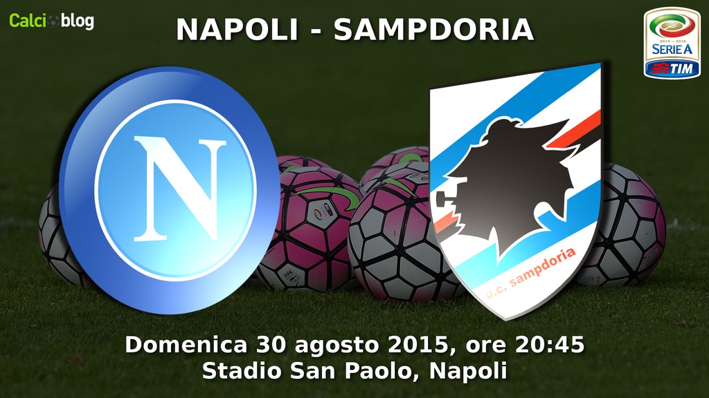 Napoli-Sampdoria 2-2 | Risultato finale | La doppietta di Eder pareggia quella di Higuain