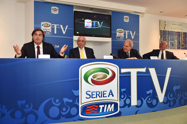 Serie A TV: la Lega Calcio trasmetterà tre partite a settimana