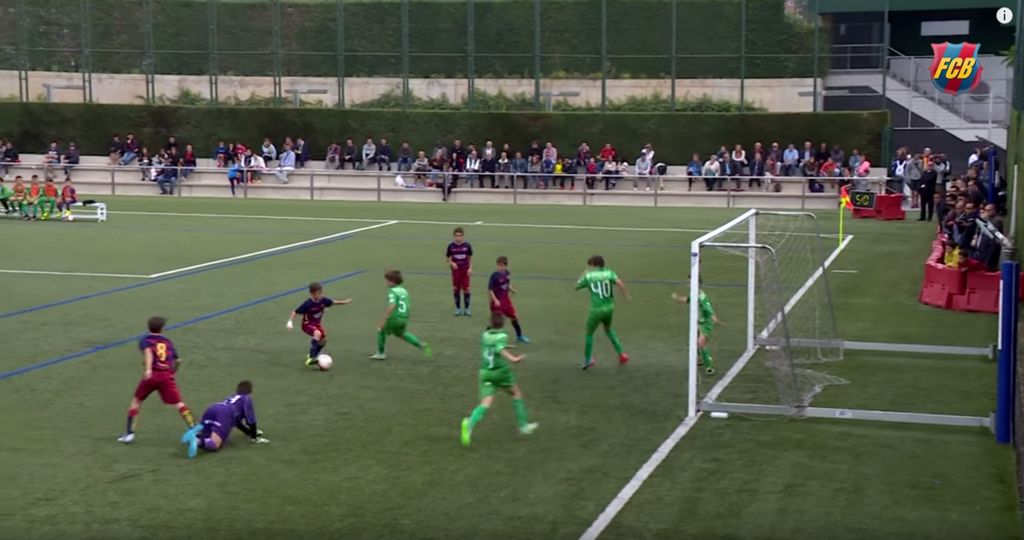 Barcellona: spettacolare gol della squadra giovanile (Video)