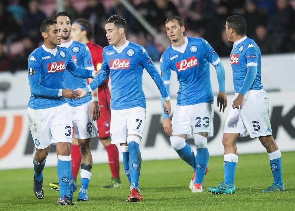 Midtjylland-Napoli 1-4: video gol e highlights Europa League