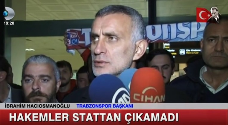 Turchia: l’arbitro non concede un rigore al Trabzonspor e viene sequestrato