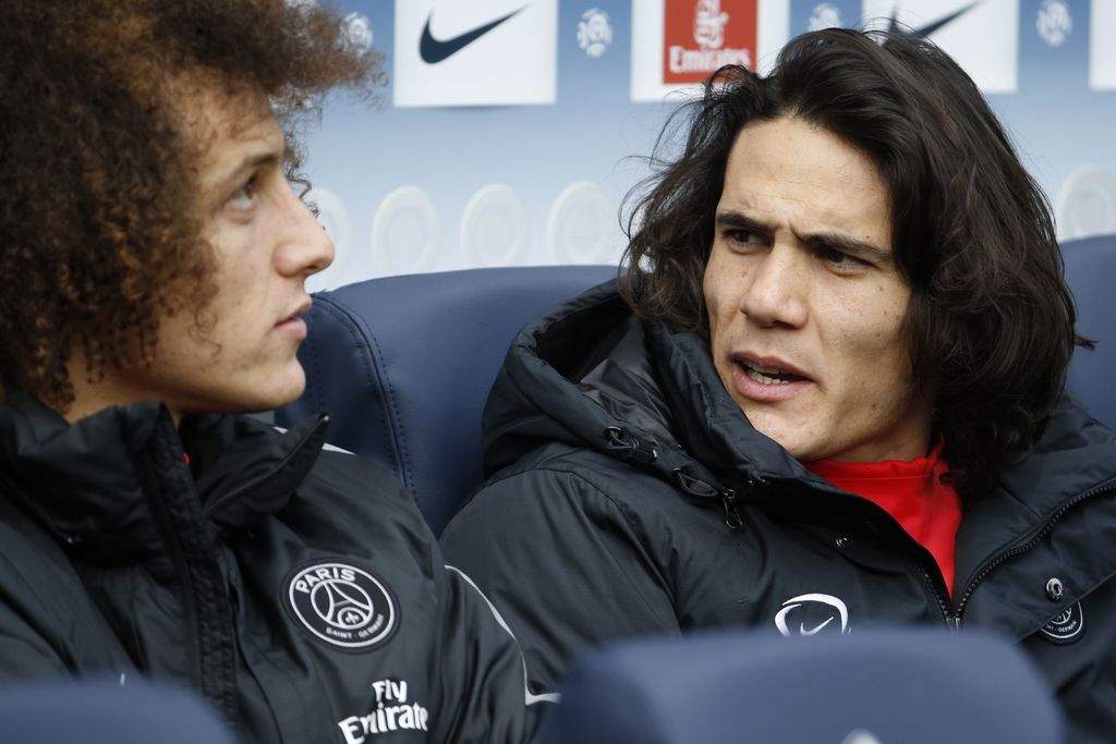 Paris Saint Germain: Cavani e David Luiz non vogliono tornare in Francia