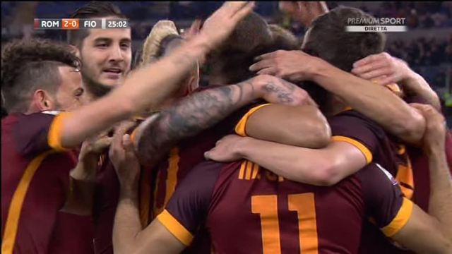 Roma-Fiorentina 4-1 | La telecronaca di Carlo Zampa (Video) | 4 marzo 2016