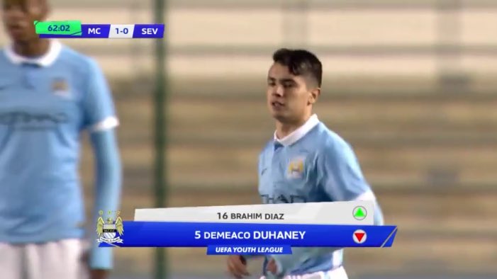 Manchester City: gol da favola del talento Brahim Diaz (Video)