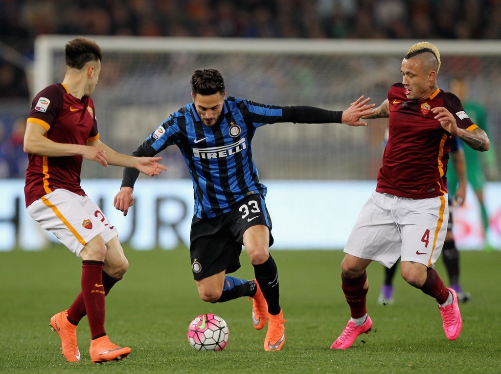 Roma-Inter 1-1 | Video gol Perisic e Nainggolan | 19 marzo 2016