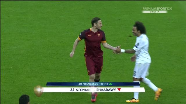 Totti, standing ovation al Bernabeu (Video): &#8220;Unico rimpianto&#8221;
